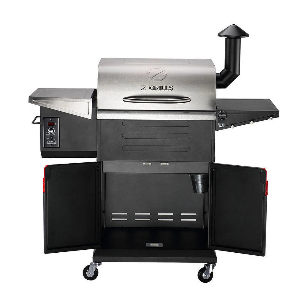 Wood Pellet Grill Smoker with PID Technology, 572 sq in Cooking Area for Outdoor BBQ Q7178