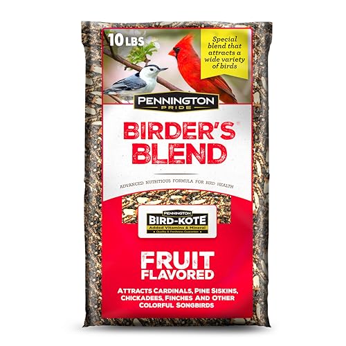 Wild Bird Seed for Outside Feeders, High-Protein, No-Hull, No-Waste, 15-lb Bag Q46704