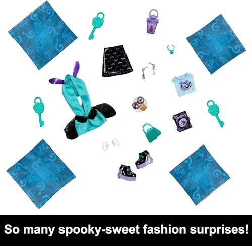 Monster High Skulltimate Secrets Neon Frights Doll with Dress-Up Locker & 19+ Surprises L666466