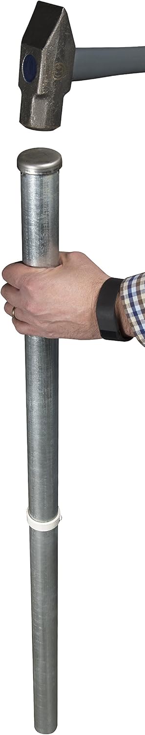 Vinyl Post, 3 ft Tall, White T9619