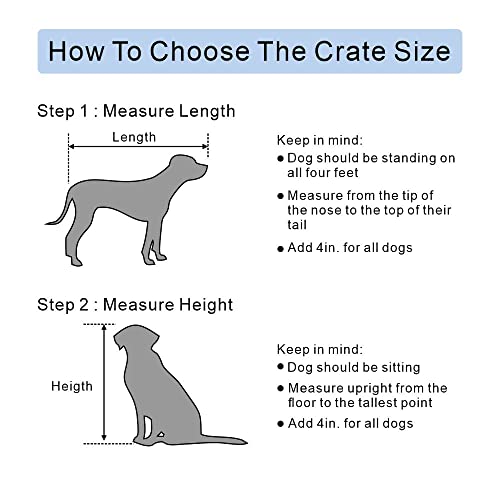Wooden Dog Crate End Table with Double Doors and Pet Bed E595686