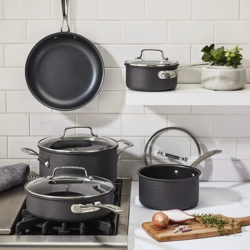 Hard Anodized 9 Piece Cookware Set O83737