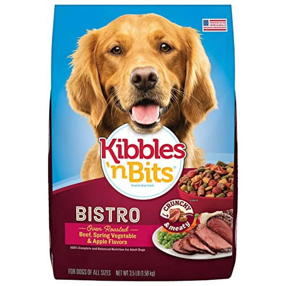 Oven Roasted Beef Flavor Dry Dog Food, 3.5 Pound Bag (Pack of 4) R1450