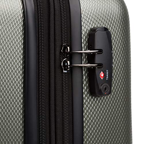 Expandable Hardside Luggage with Spinner Wheels and TSA Lock, Carry-On 19-Inch X51908