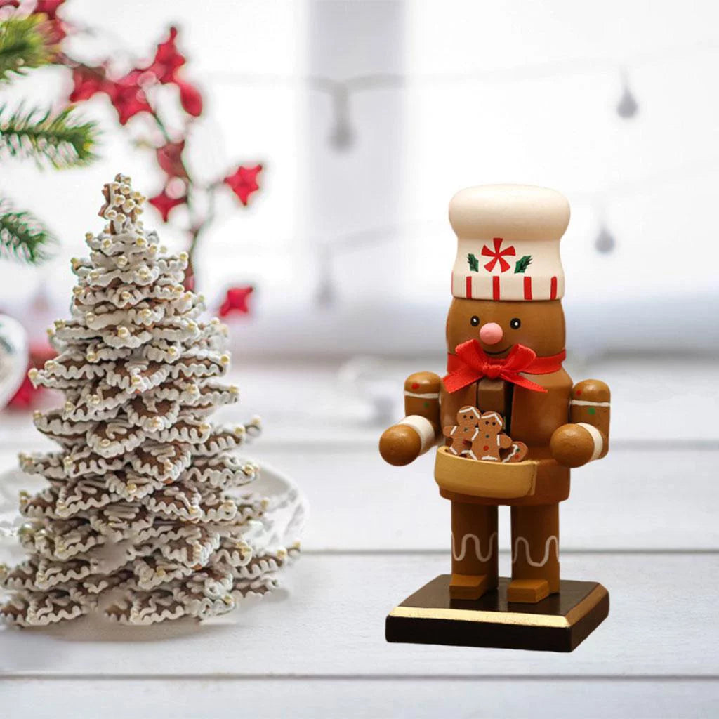 Nutcracker Puppet Toy 16cm Xmas Gingerbread Decor F380928