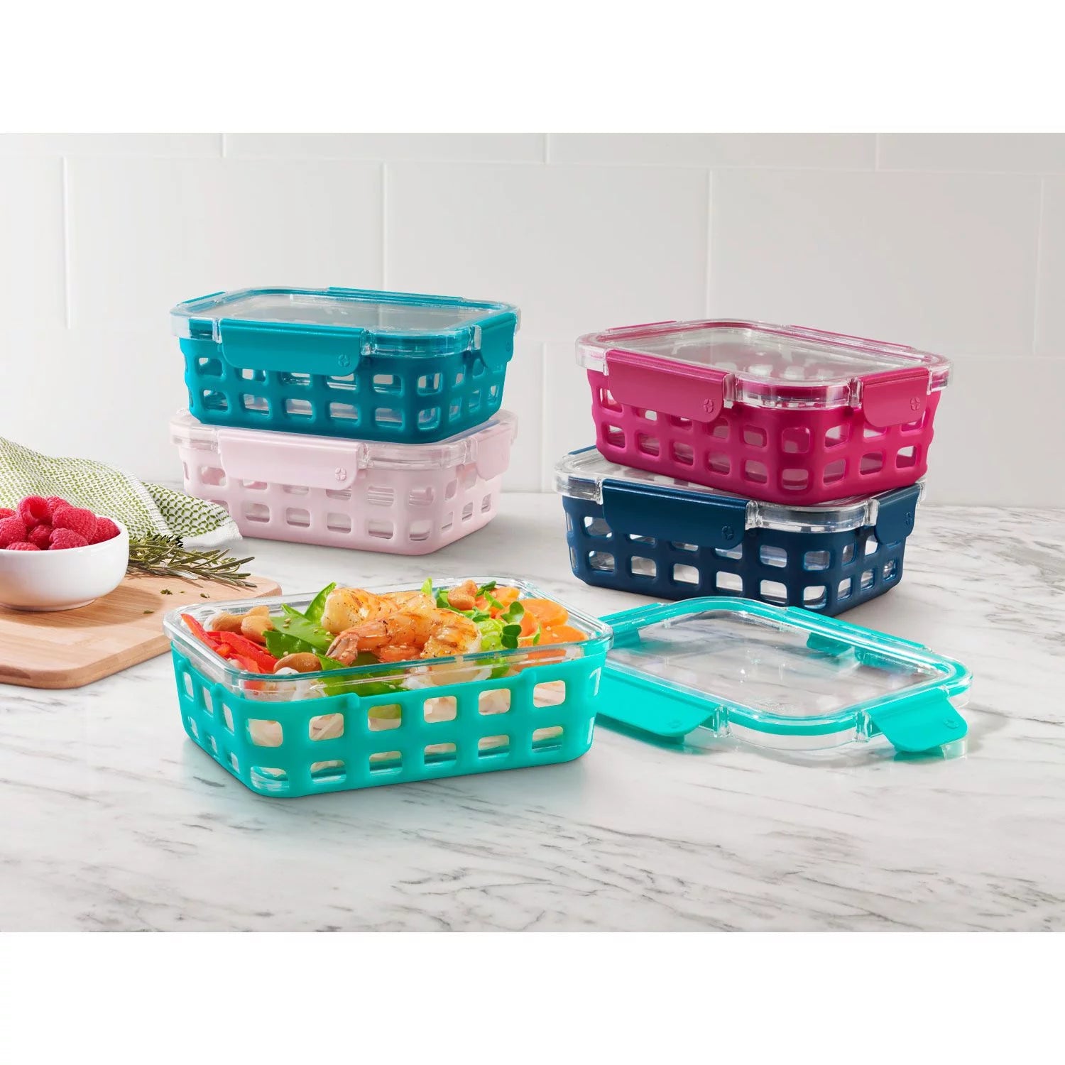 10-Piece Leak-Proof Meal Prep Containers Set V68131