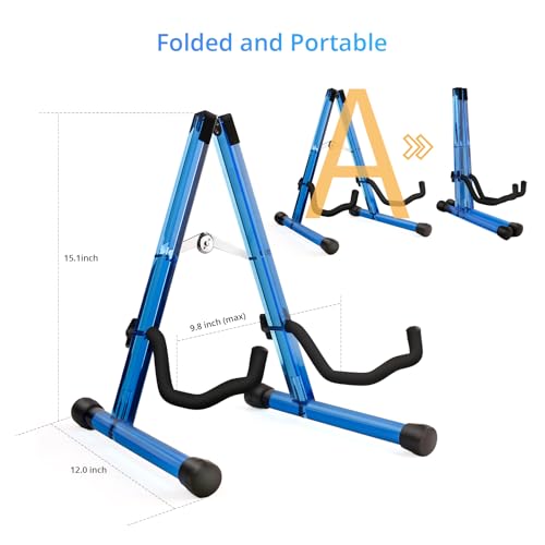 Wood Guitar Stand Foldable for Acoustic Electric Bass V5101