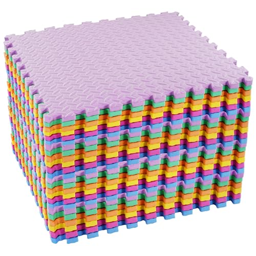Puzzle Exercise Mat with EVA Foam Interlocking Tiles for MMA, Gymnastics and Home Gym H787