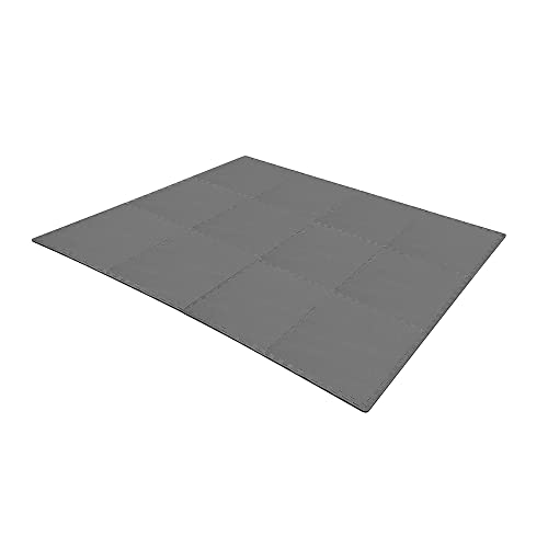 Puzzle Exercise Mat with EVA Foam Interlocking Tiles for MMA, Gymnastics and Home Gym H787