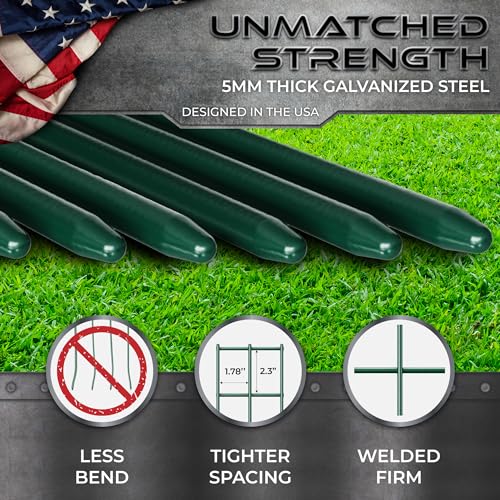 Dog Digging Fence Barrier 5 Pack Black 24in x 15in H51269