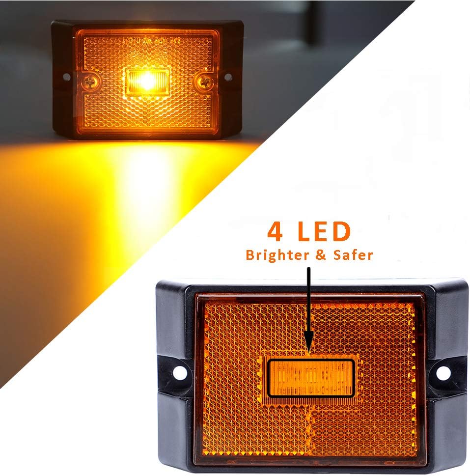 12V Submersible LED Trailer Tail Light Kit for Under 80 Inch Trailer M3415