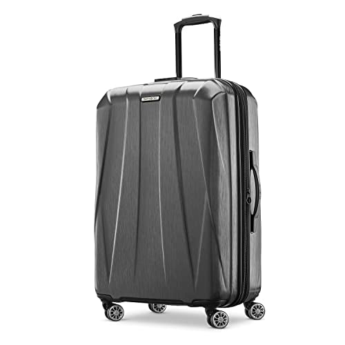 Hardside Expandable Carry-On Luggage with Spinner Wheels, Black, 20-Inch O253