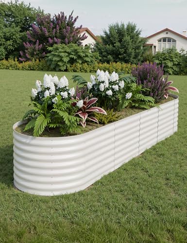 Galvanized Raised Garden Bed for Vegetables, Fruits and Flowers V33720