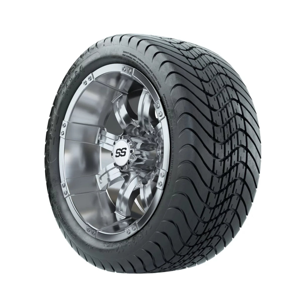 Golf Cart Wheel with 215/35-12 Tire, Set of 4 T92319