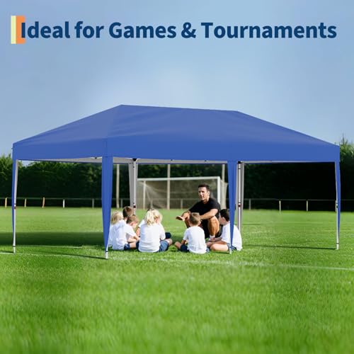 Pop Up Canopy Tent with Roller Bag, Adjustable Height U660