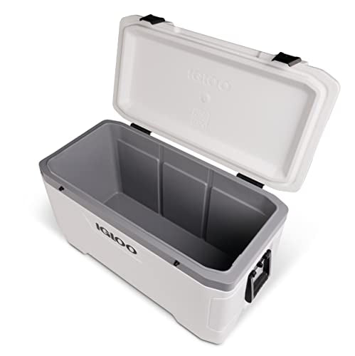 Insulated Portable Hard Side Cooler Ice Chest for Fishing Camping Boating A767409