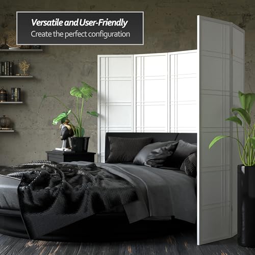 6 Panel Honey Room Divider D80902