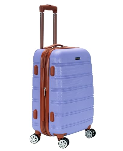 Hardside Expandable Carry-On Luggage with Spinner Wheels, Lavender, 20" I185051
