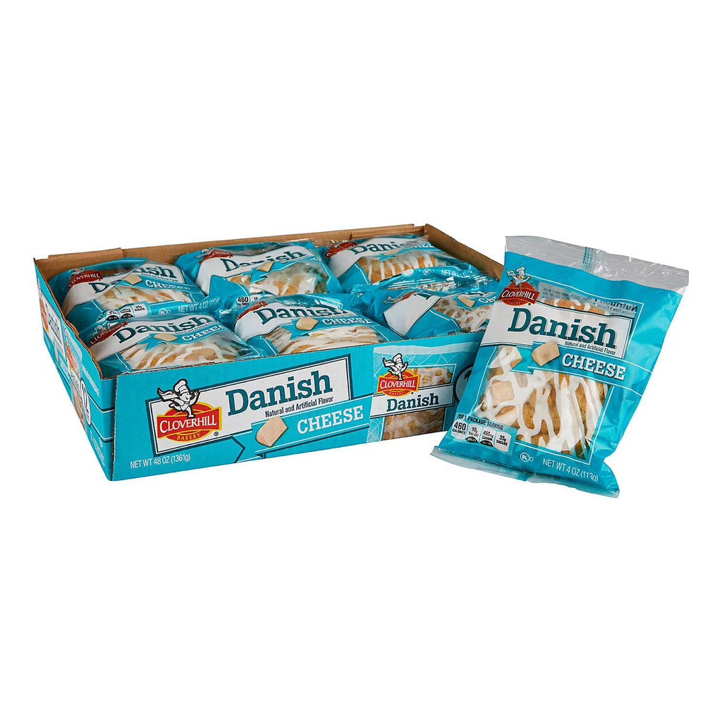 Cheese Danish, 4 Ounce, 12 per Box W2343