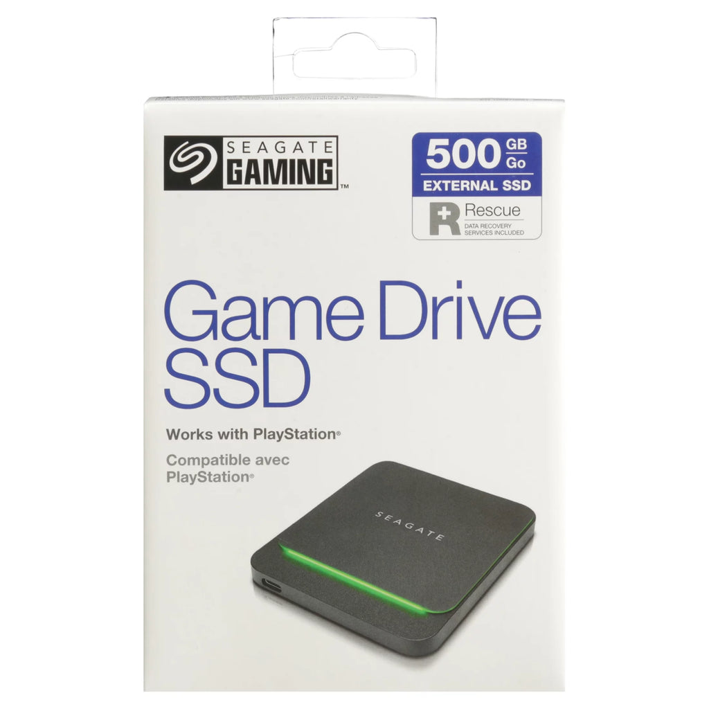 500GB External Solid-State Drive Portable USB 3.0 W783957