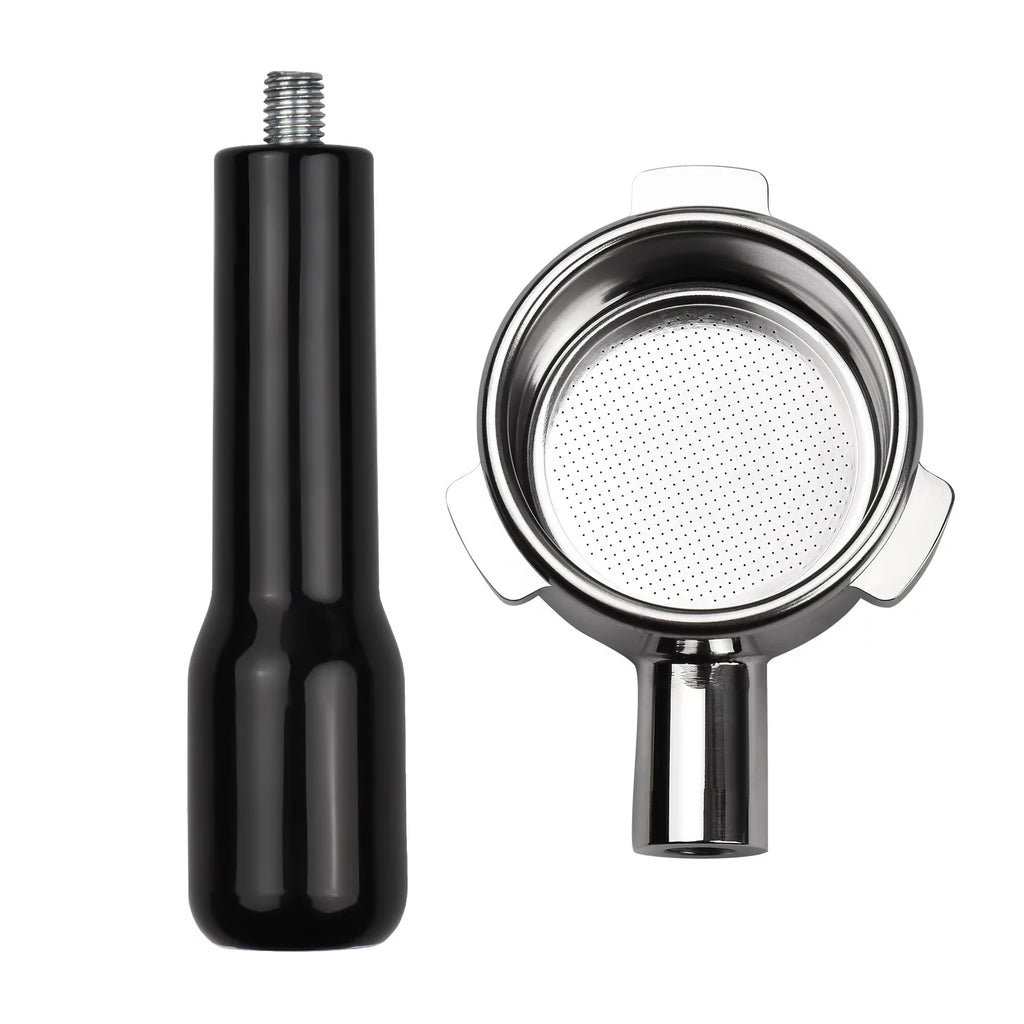 Stainless Steel Bottomless Portafilter with Wooden Handle P328782
