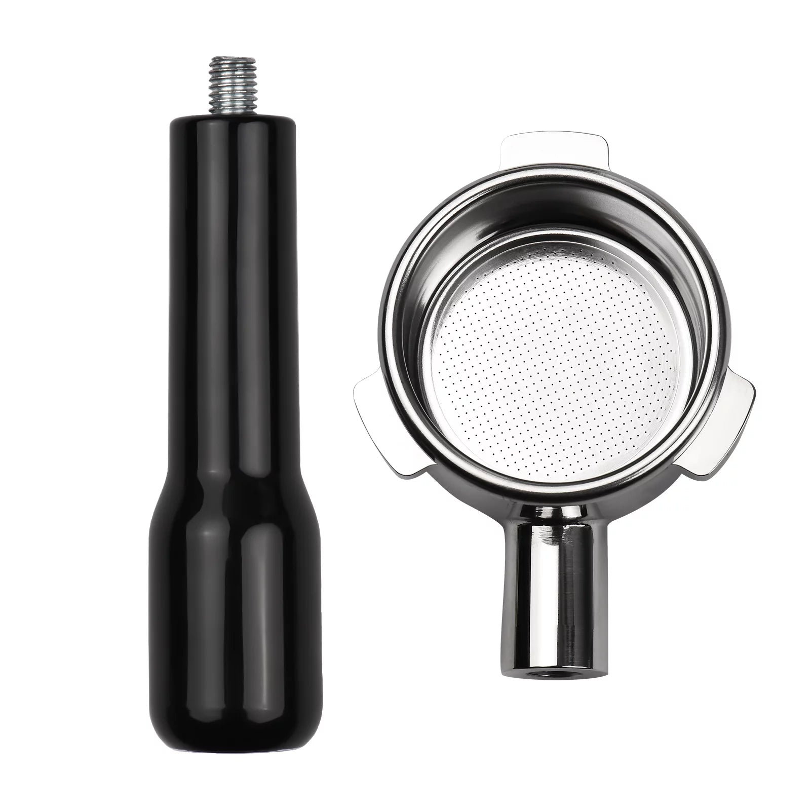 Stainless Steel Bottomless Portafilter with Wooden Handle P328782