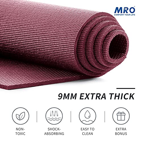 Extra Large Yoga Mat 12x6 ft, Non-Slip, Thick for Home Workout C117068