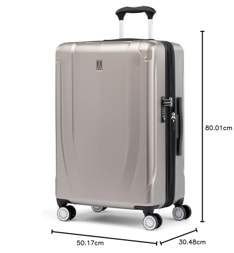 Hardside Expandable Carry-On Luggage with 8 Spinner Wheels, 21 Inch B30295
