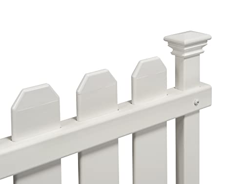 Puppy and Garden Fence Kit 2 Panels, White C1302