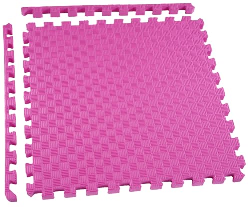 Puzzle Exercise Mat with EVA Foam Interlocking Tiles for MMA, Gymnastics and Home Gym H787