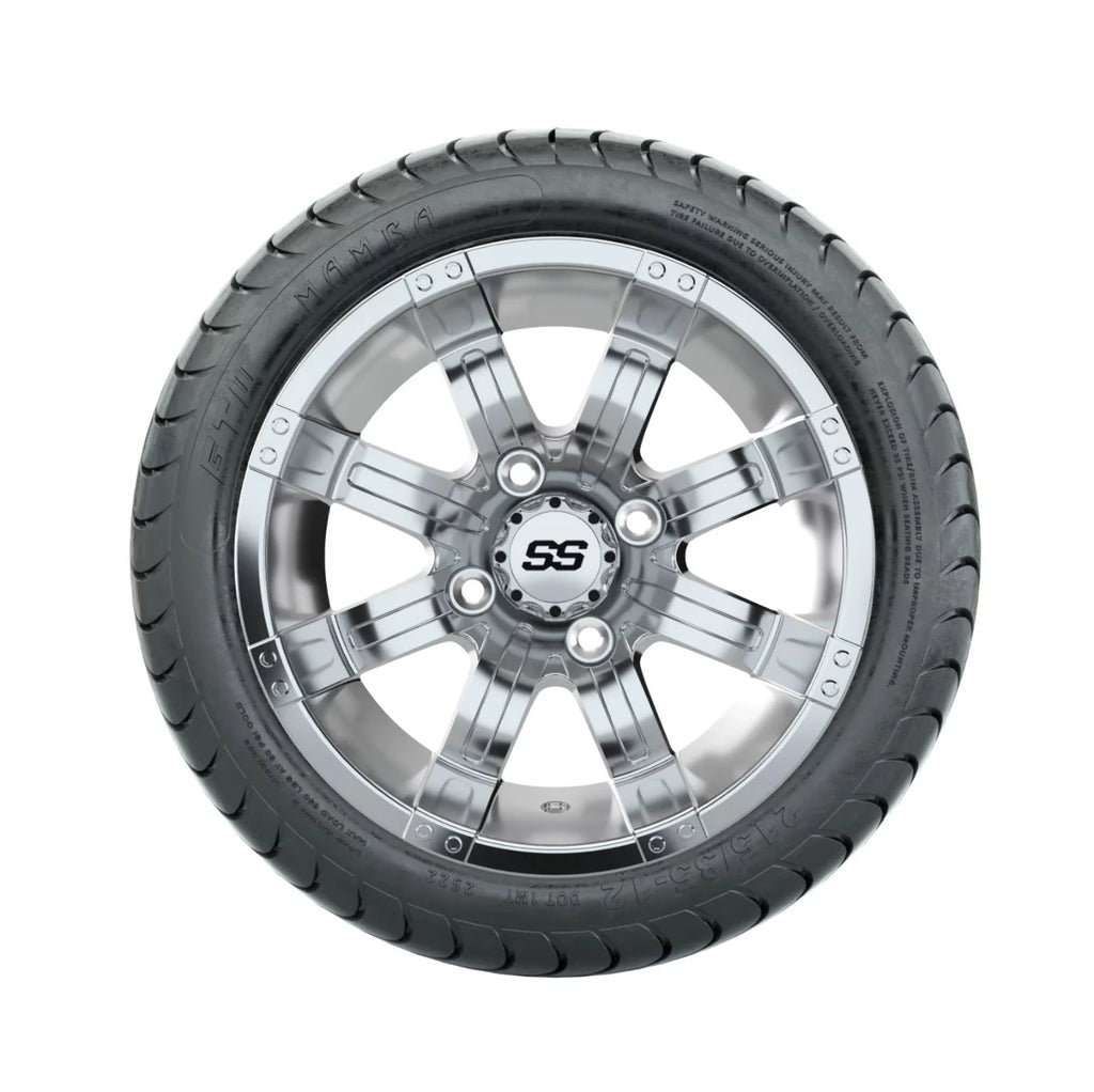 Golf Cart Wheel with 215/35-12 Tire, Set of 4 T92319