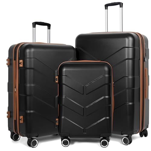Hardside Carry-On Luggage 22x14x9 with Spinner Wheels G556
