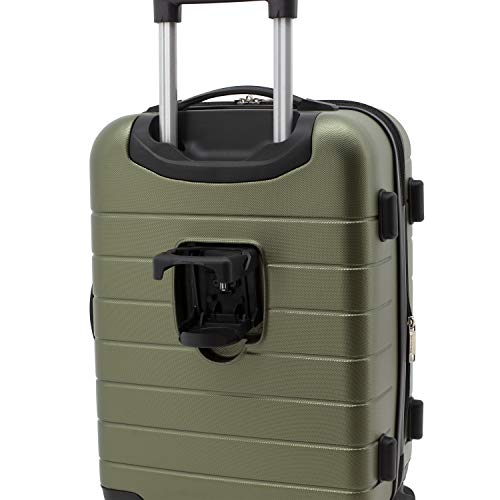 Smart Luggage Set with Cup Holder and USB Port, 20-Inch Carry-On D90568