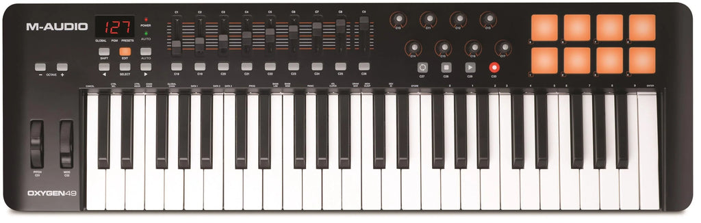 M-Audio Oxygen 49 MK IV 49-Key USB MIDI Keyboard Controller MKIV MK4