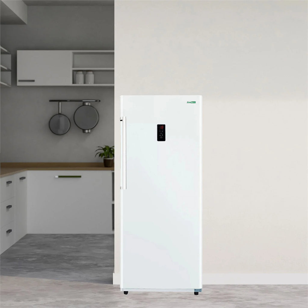 17 cu.ft. Convertible Upright Freezer Refrigerator in White R96600