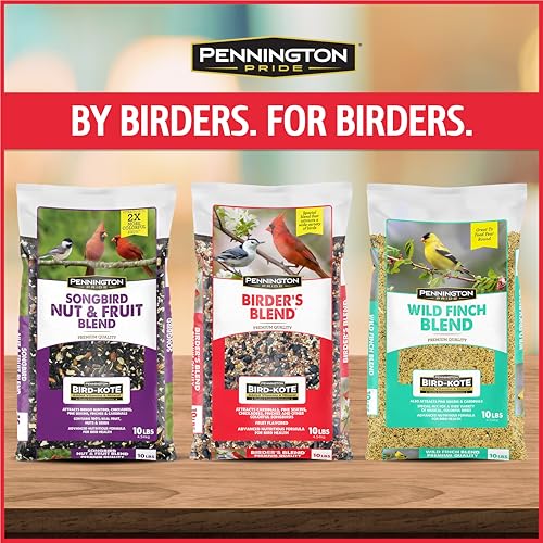 Wild Bird Seed for Outside Feeders, High-Protein, No-Hull, No-Waste, 15-lb Bag Q46704