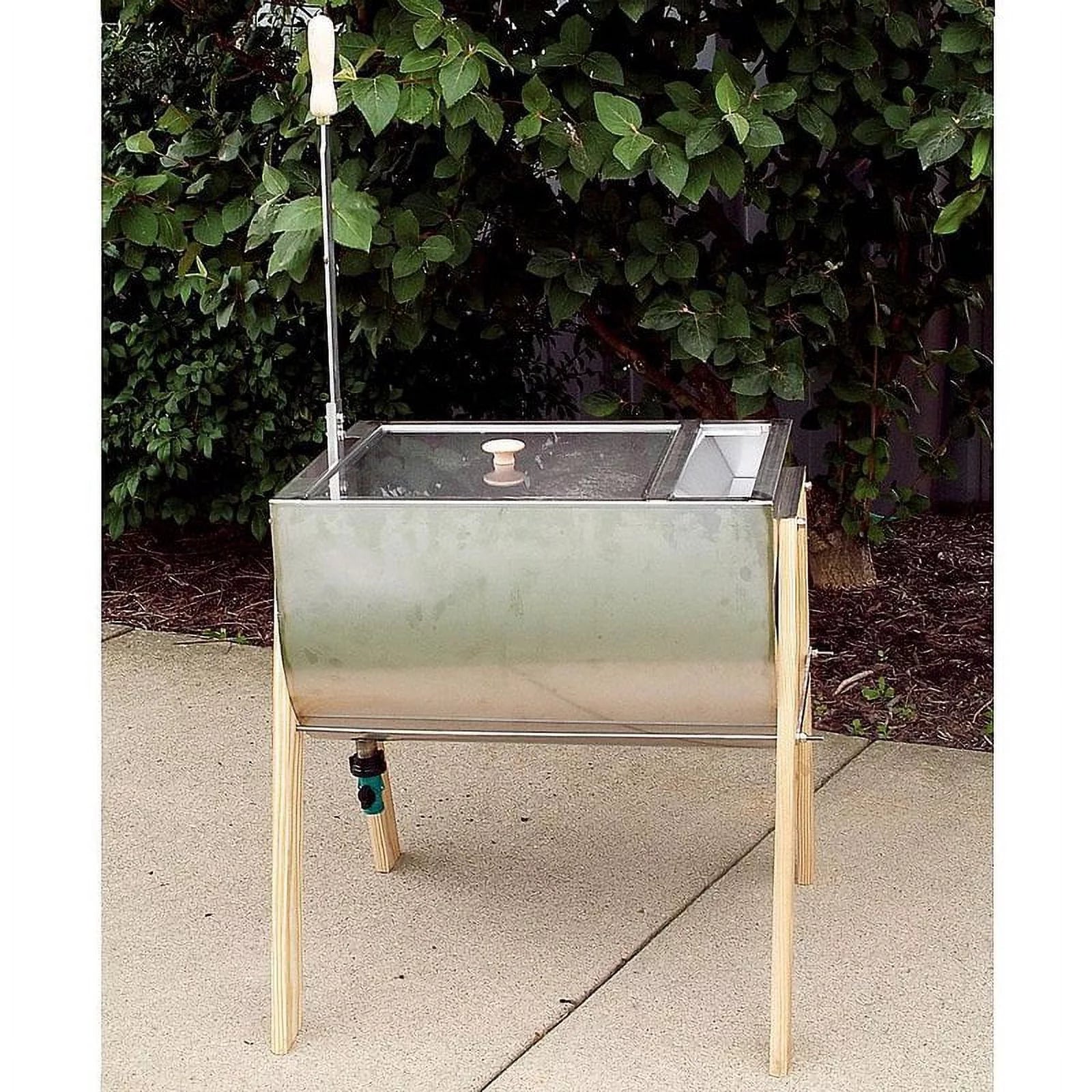 Laundry Agitator Hand Washer Tub with Wringer, 15 Gallon T7653