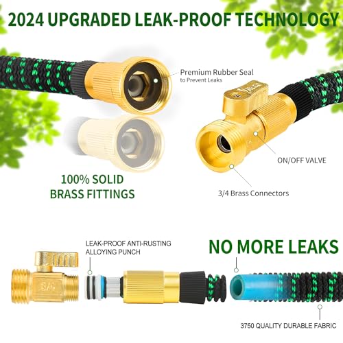 Expandable Garden Hose with Spray Nozzle B358879