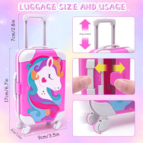 18 Inch Doll Travel Set with Suitcase, Dress, and Accessories B481