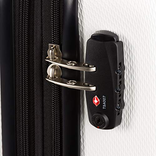 Expandable Hardside Luggage with Spinner Wheels and TSA Lock, Carry-On 19-Inch X51908