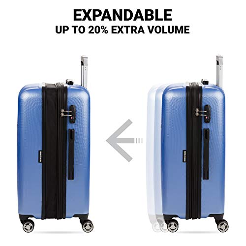 Expandable Hardside Luggage with Spinner Wheels and TSA Lock, Carry-On 19-Inch X51908
