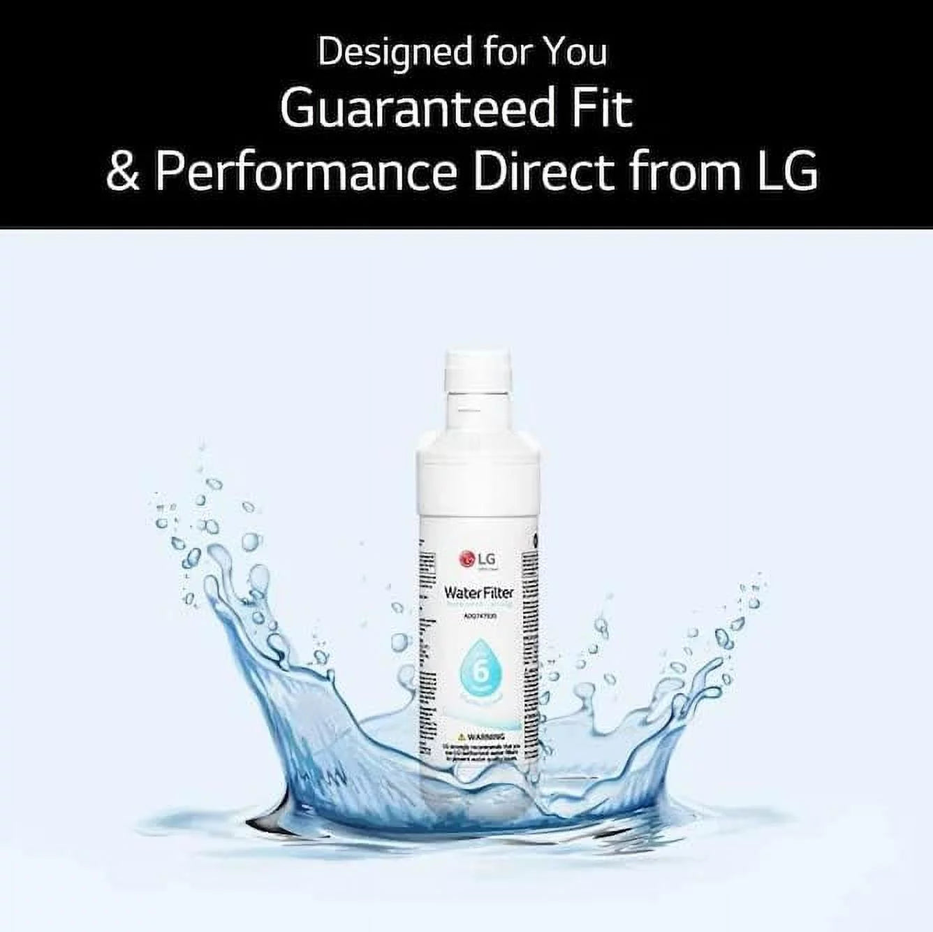 Refrigerator Water Filter Replacement (Pack of 3) W6659