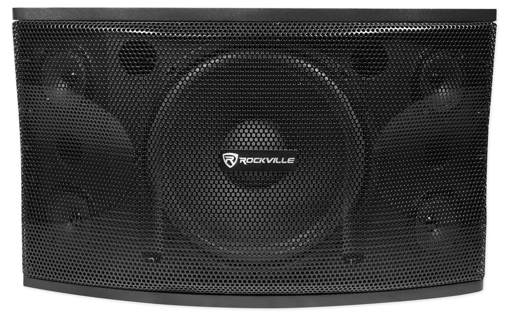 12" 3-Way 1600W Karaoke Speakers with Amplifier and Wireless Mics Z434