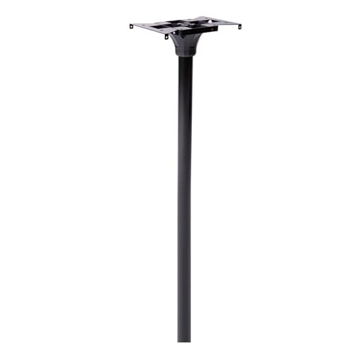 Galvanized Steel Post Mount Mailbox, Black, Medium Capacity N74550