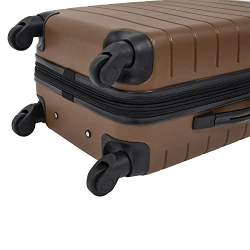 Smart Luggage Set with Cup Holder and USB Port, 20-Inch Carry-On D90568