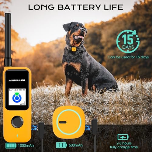 Outdoor GPS Dog Tracker for No-Signal Areas, Real-Time Pet Locator for Hiking and Camping W2444