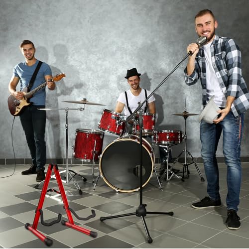 Wood Guitar Stand Foldable for Acoustic Electric Bass V5101