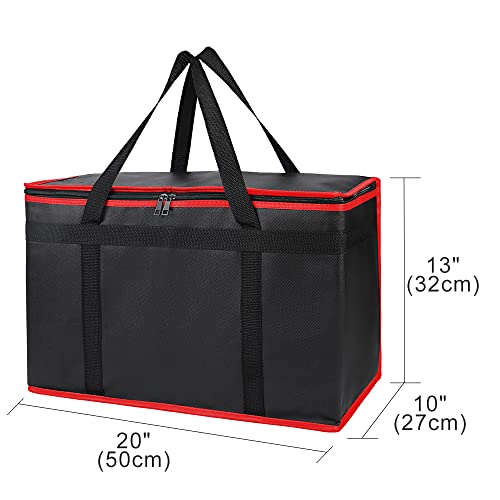Insulated Food Delivery Bag Hot Cold Meal Carrier F1699
