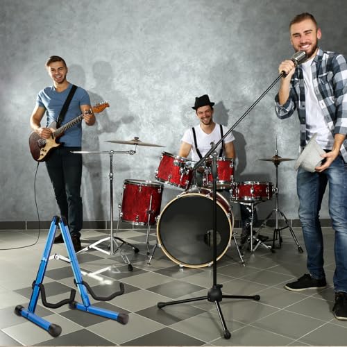 Wood Guitar Stand Foldable for Acoustic Electric Bass V5101