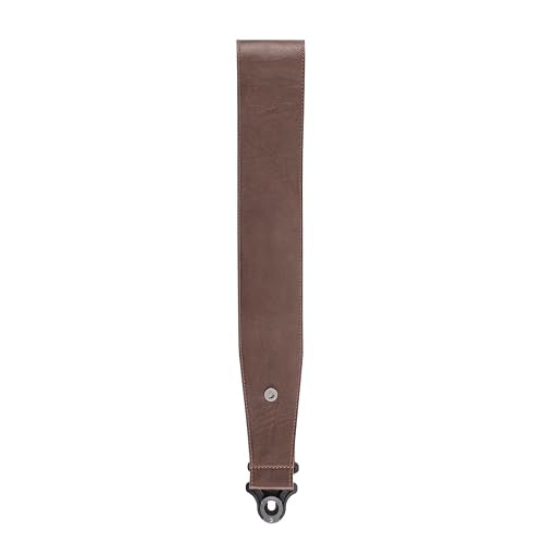Auto Lock Guitar Strap - Leather - 2.5" Width - Brown G184143